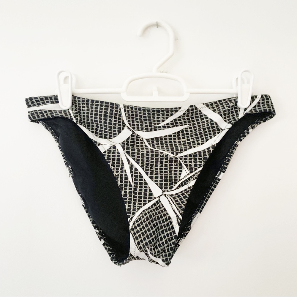Vintage Gottex Bamboo Printed Bikini Bottoms